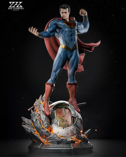 Superman Figure by ZEZ Studios – High Quality 3D Collectible Statue 3DHeroFigure