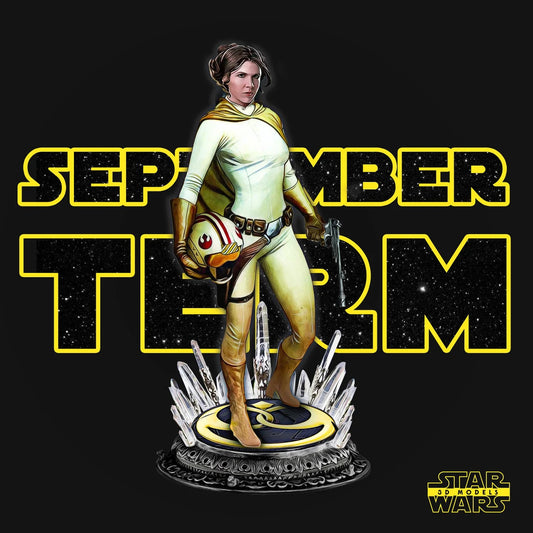 Leia Figure by Star Wars – High Quality 3D Collectible Statue 3DHeroFigure