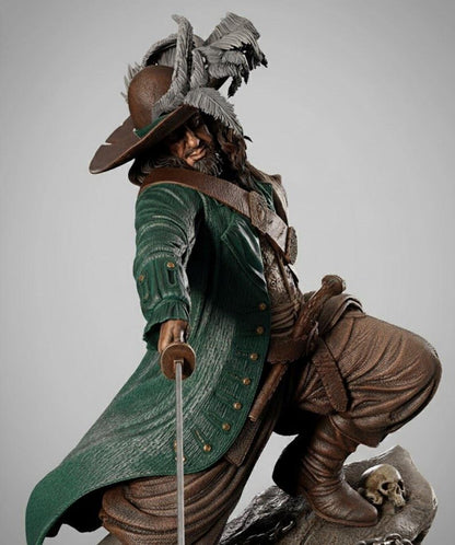 Hector Barbossa Figure by Wicked – High Quality 3D Collectible Statue 3DHeroFigure