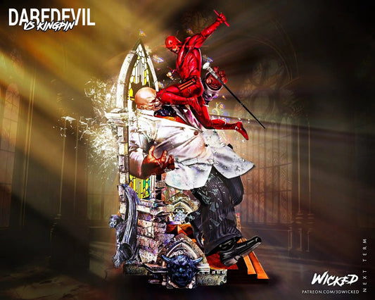 Daredevil Kingpin Diorama Figure by Wicked 3DHeroFigure