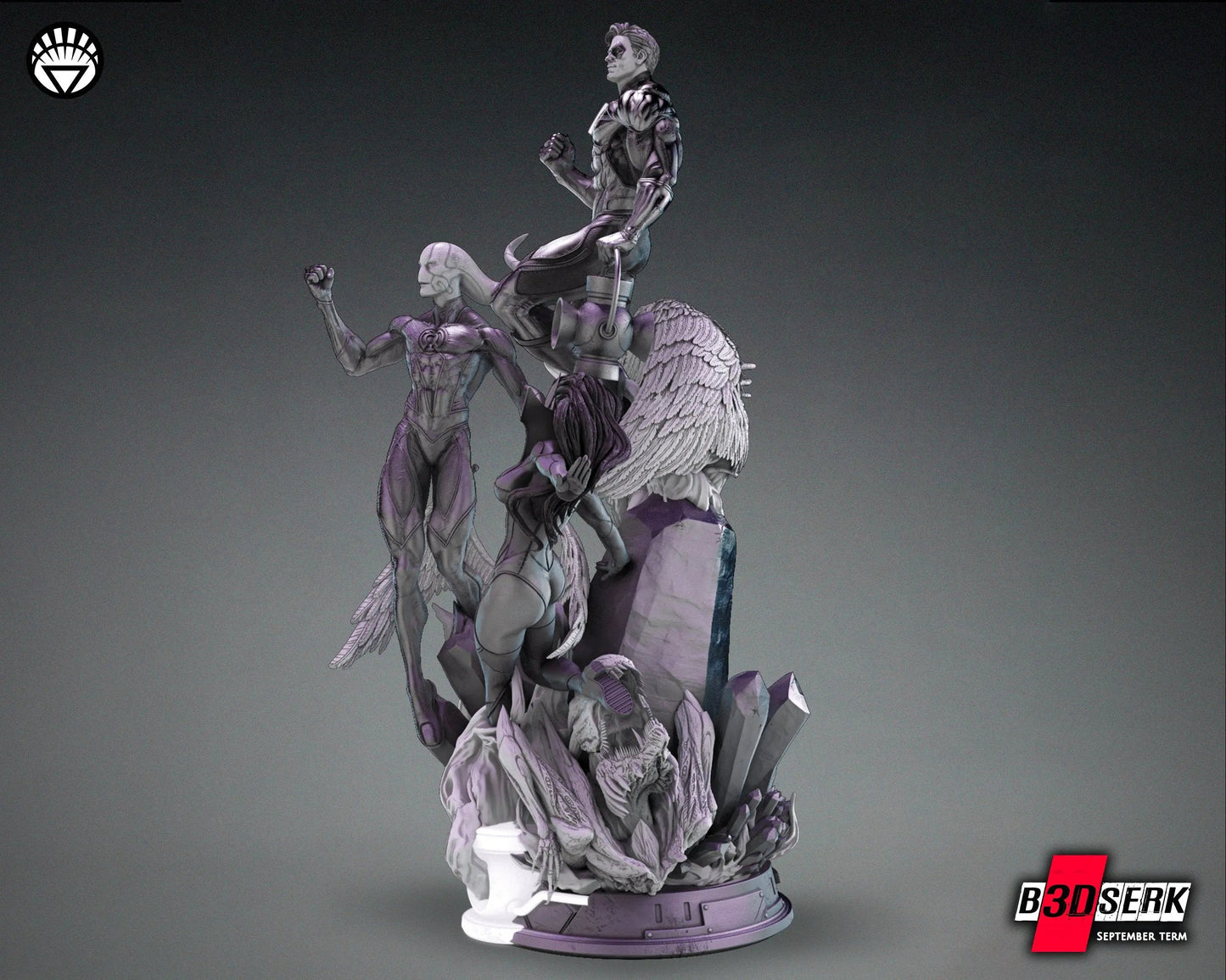 Lanterns Diorama Figure by B3DSERK 3DHeroFigure