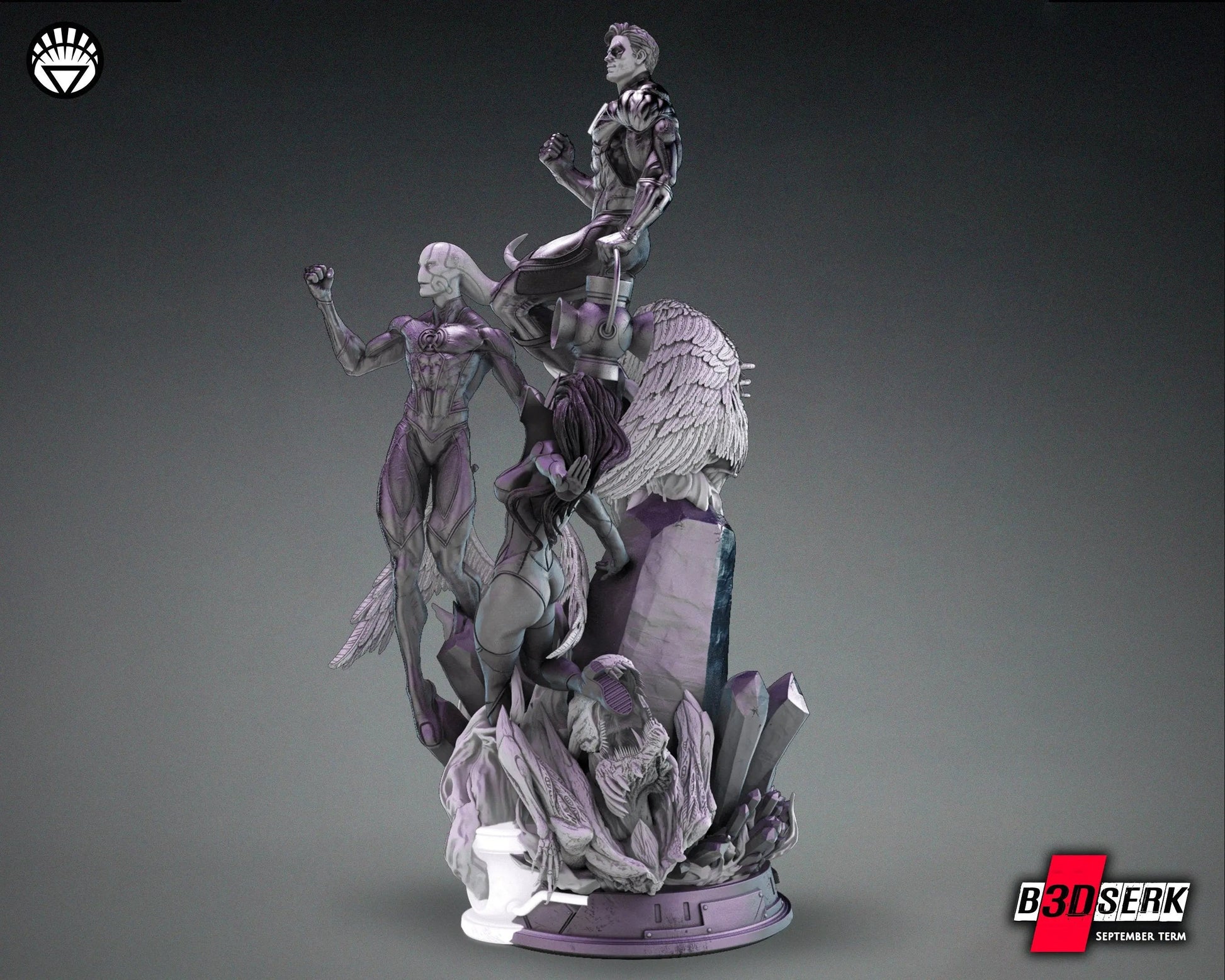 Lanterns Diorama Figure by B3DSERK 3DHeroFigure