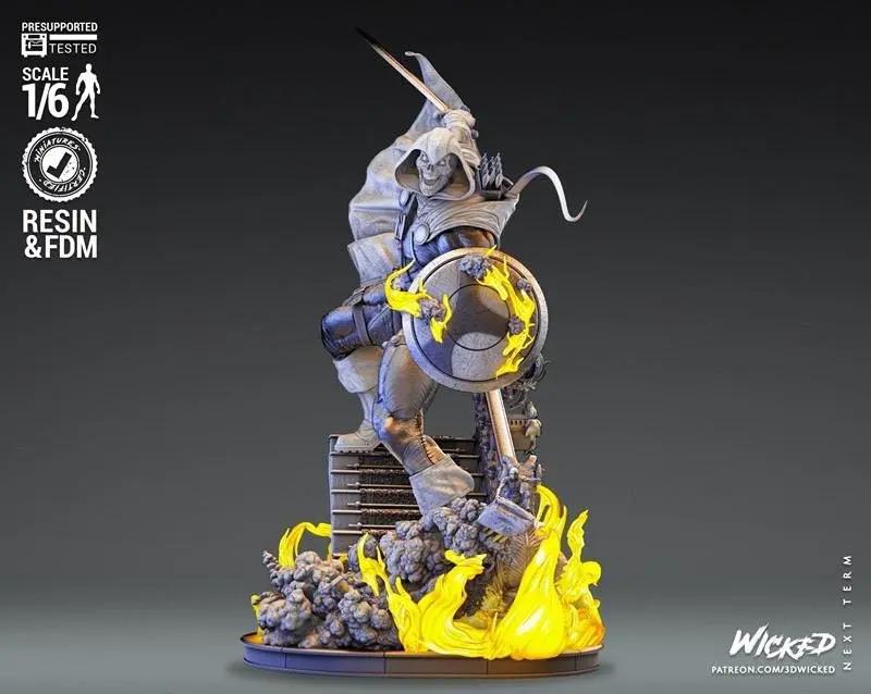 Taskmaster Figure by Wicked 3DHeroFigure