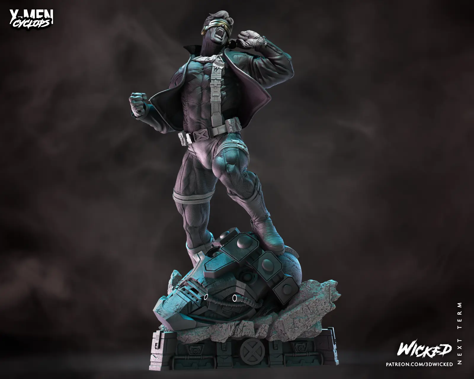 Cyclop Figure by Wicked 3DHeroFigure