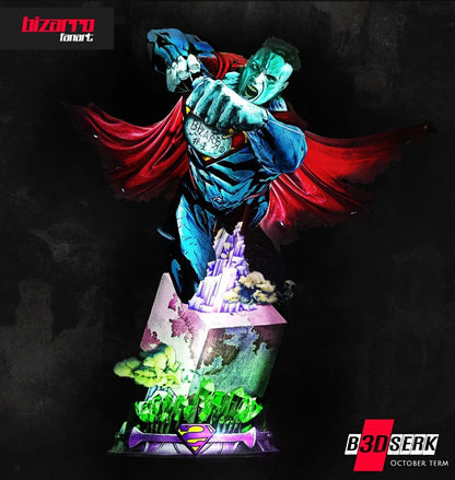 Bizarro Figure by B3DSERK 3DHeroFigure