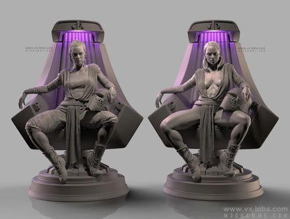 Rey Figure by VX Labs 3DHeroFigure